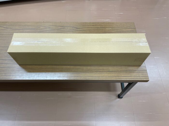 ダンボールの巻き込みケース（天面合わせ）